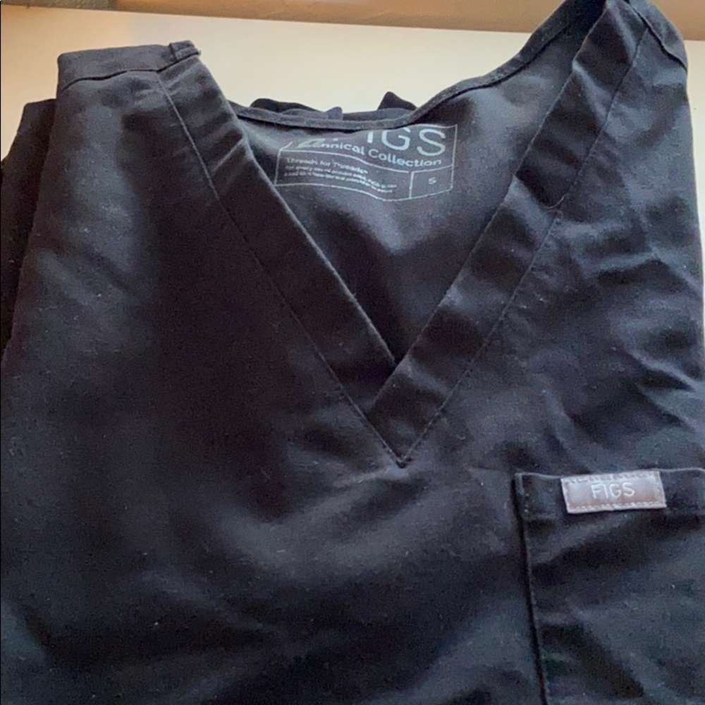 Figs one pocket v neck scrub top